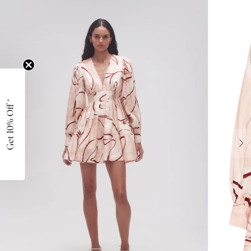 Aje Amelia Plunge Mini